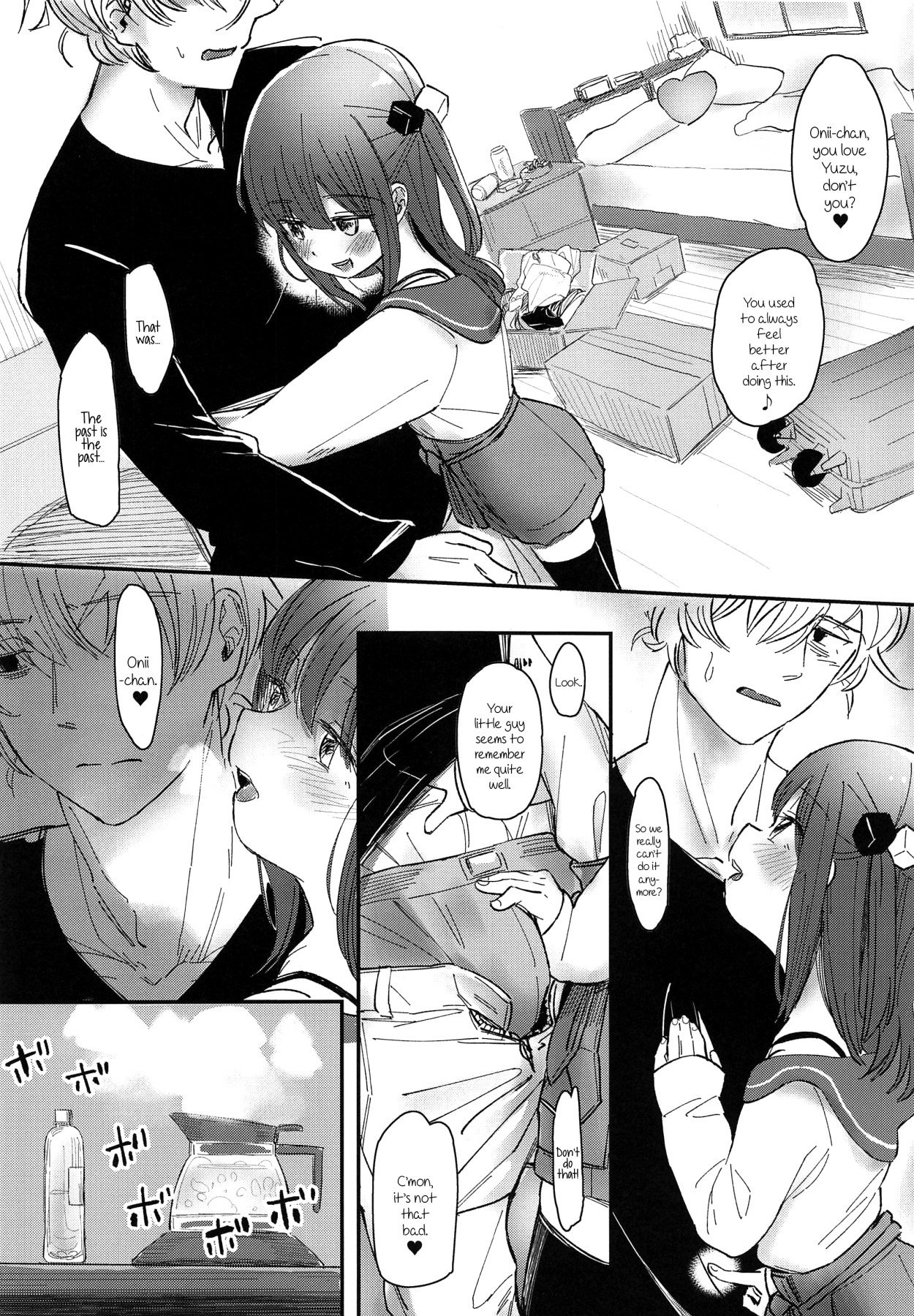 Hentai Manga Comic-Onii-chan Was Feeling Down, So I Had Sex With Him-Read-9